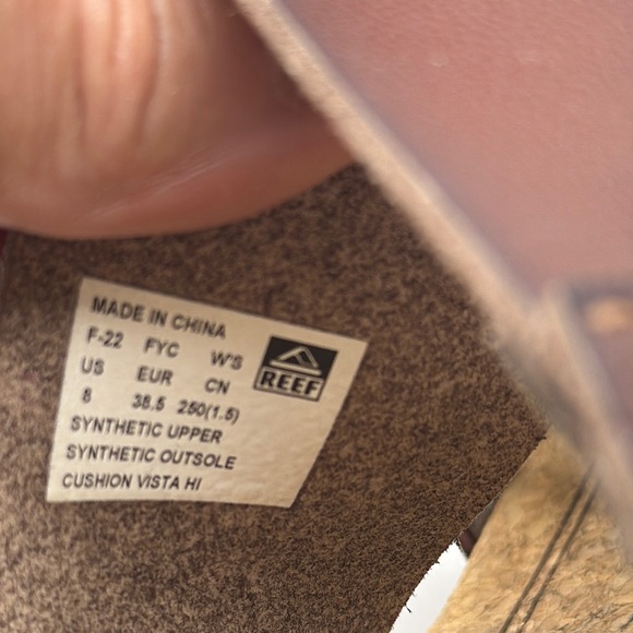 Reef Brown Braided Strap Sandals - Picture 7 of 10